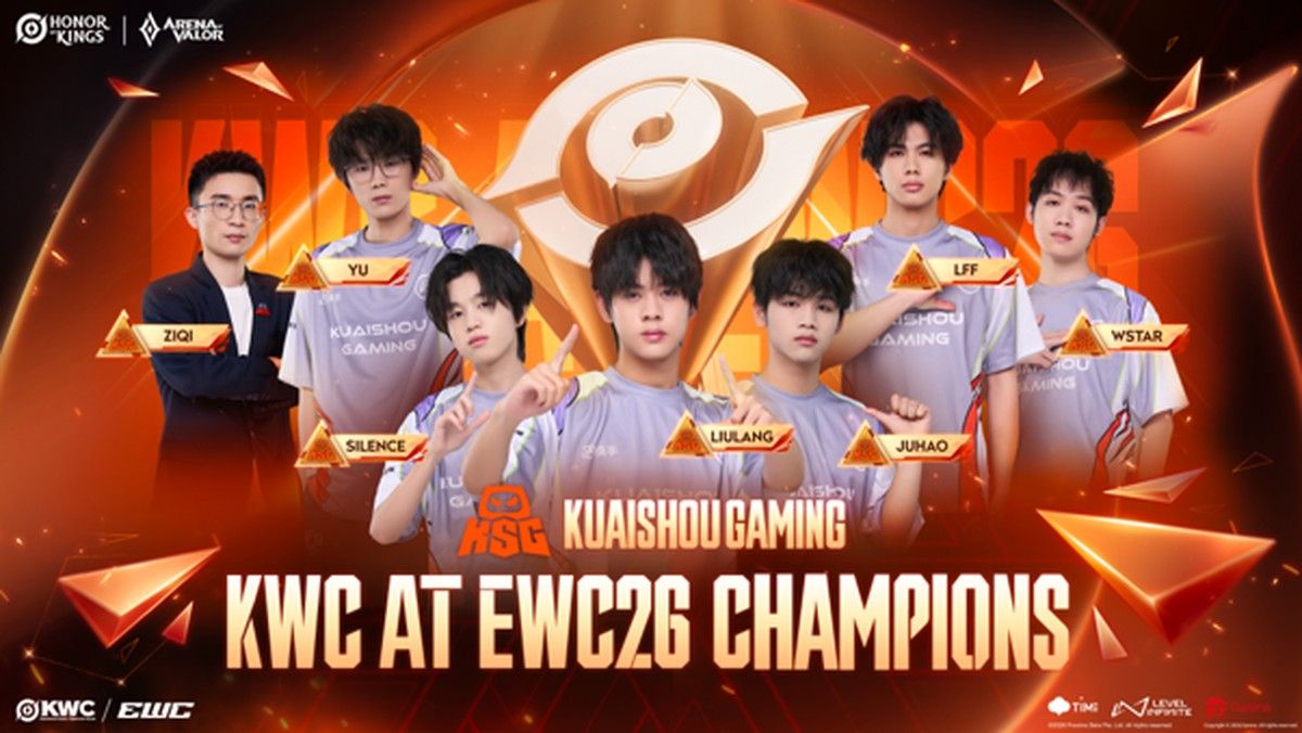 Kuaishou Gaming Juara Dunia Honor of Kings 2026 di Paris