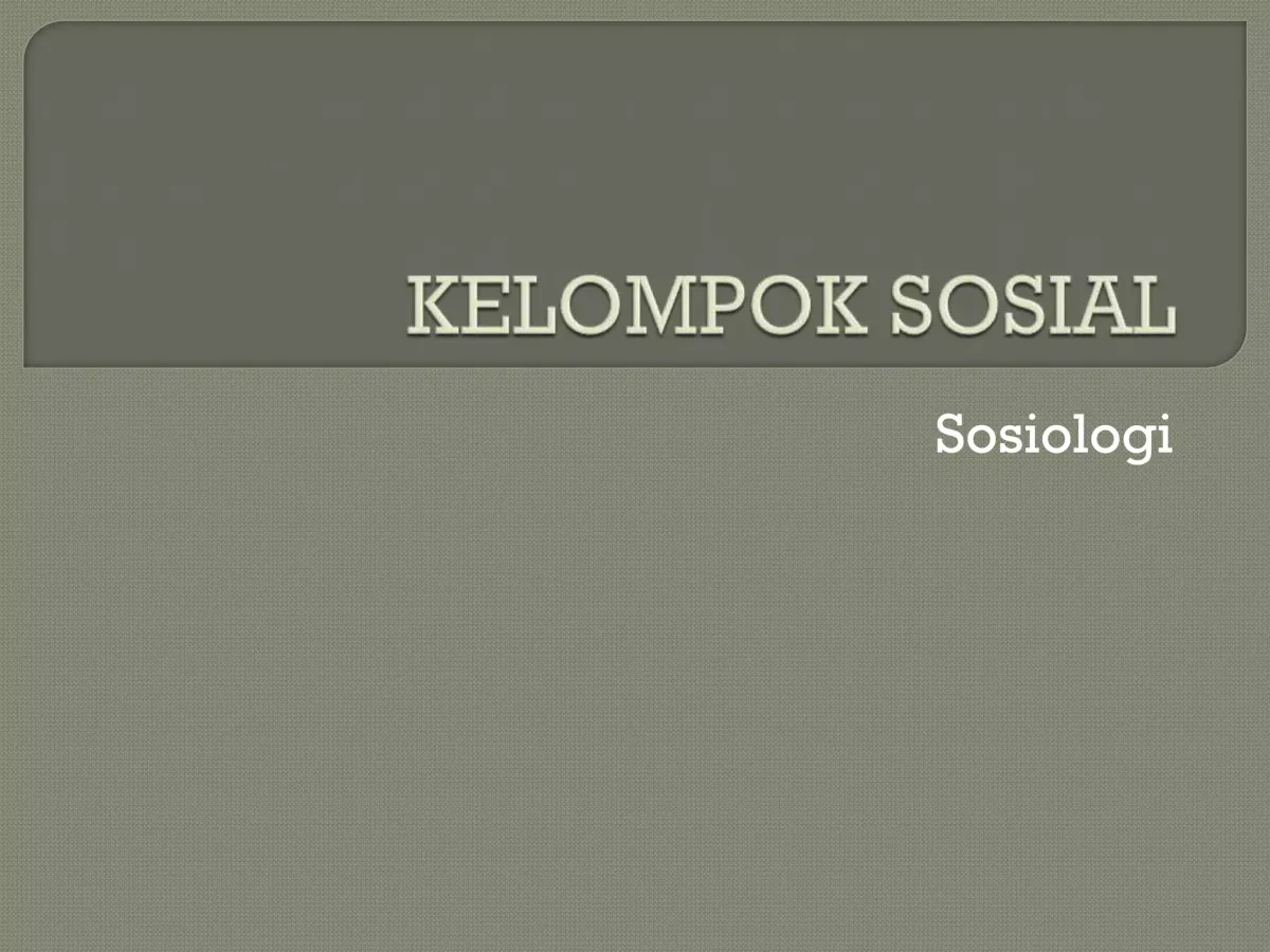 Patembayan: Memahami Kelompok Sosial dengan Ikatan Sementara dan Kontraktual