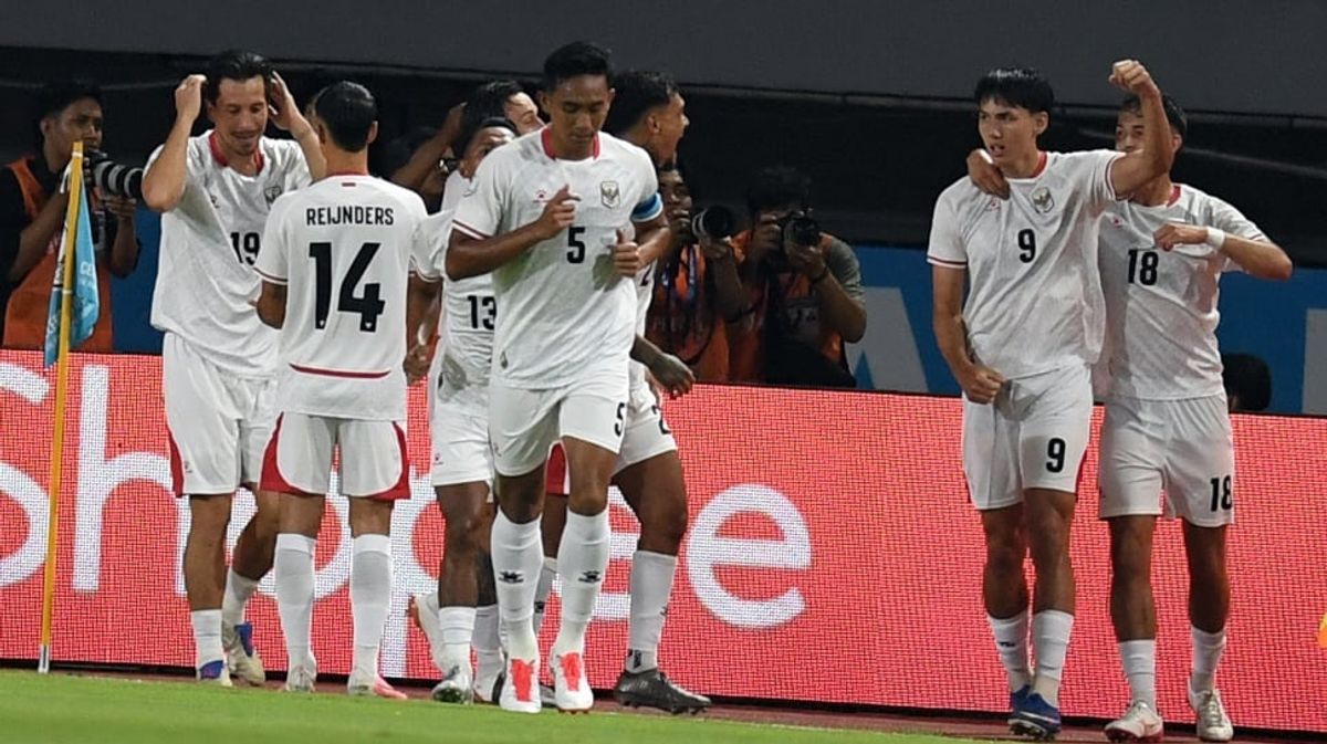 Timnas Indonesia Kalahkan Kamboja 5-1 di Stadion Pakansari