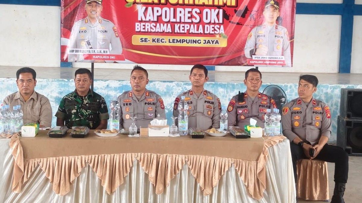 Polres OKI Gandeng Desa dan Masyarakat Cegah Karhutla di Sumsel