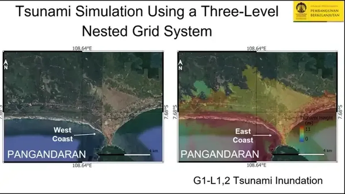 BRIN Ungkap Kompleksitas Mekanisme Tsunami Pangandaran 2006