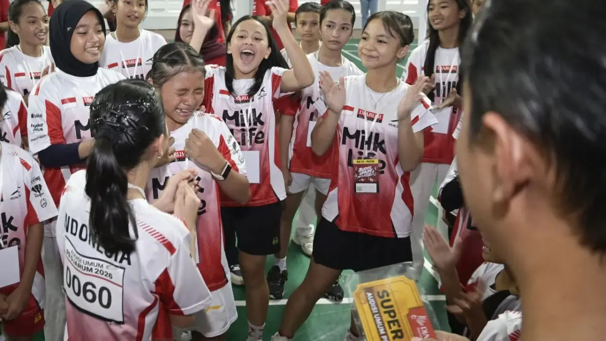 Audisi Umum PB Djarum 2026 di Makassar Seleksi 16 Atlet Lanjut Karantina