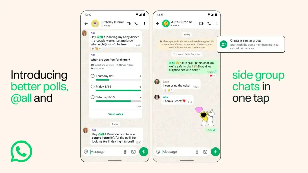 WhatsApp Tambah Fitur @all untuk Mention Semua Anggota Grup
