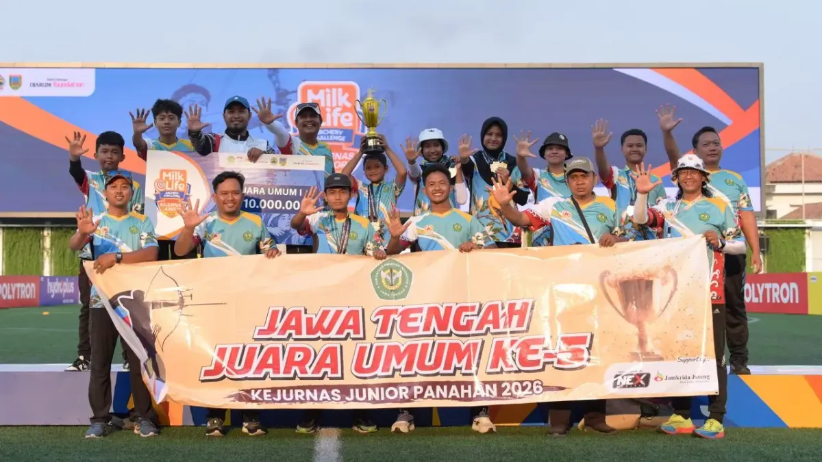 Jawa Tengah mempertahankan juara umum MilkLife Archery Challenge