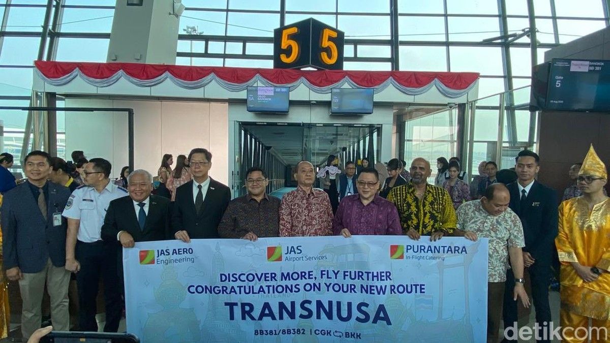 TransNusa Buka Rute Jakarta-Bangkok Perkuat Konektivitas ASEAN