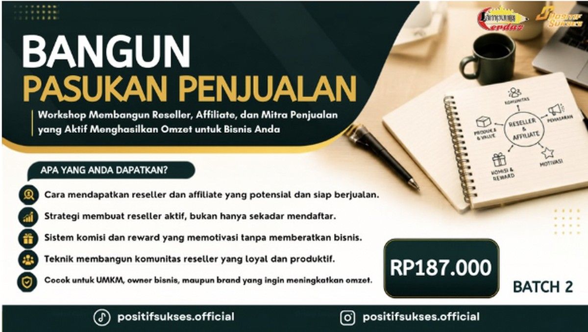 Sistem yang Membuat Reseller Aktif Berjualan