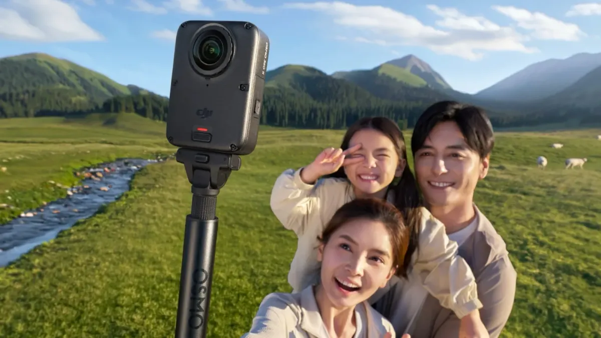DJI Luncurkan Osmo 360 II dengan Rekaman Video 360 8K 60 FPS di China