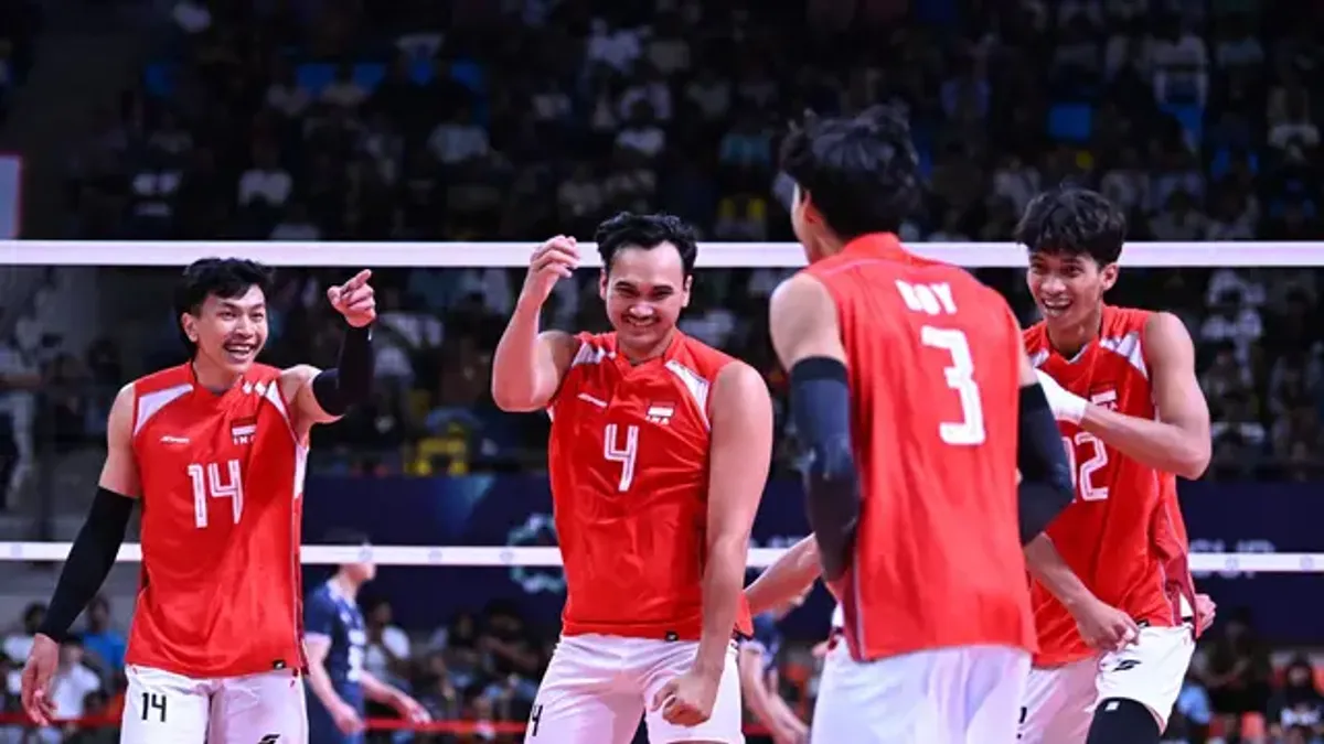 Timnas Bola Voli Putra Indonesia Juara AVC Cup 2026 di India
