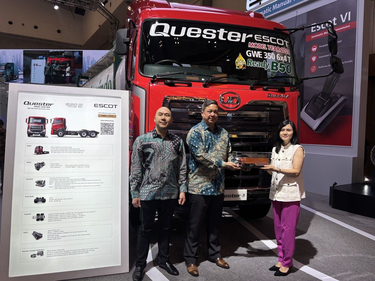UD Trucks Luncurkan Quester Model Year 2026 dengan Teknologi Terbaru di Indonesia