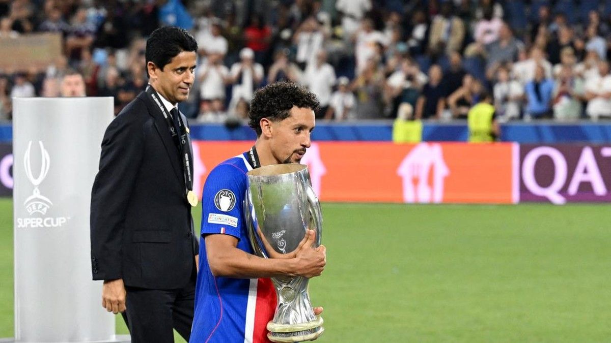 Marquinhos Pecahkan Rekor Trofi di PSG Usai Juara Piala Super Eropa