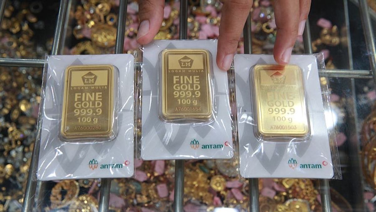 Harga Emas Antam Turun Meski Emas Dunia Menguat pada 7 Agustus 2026