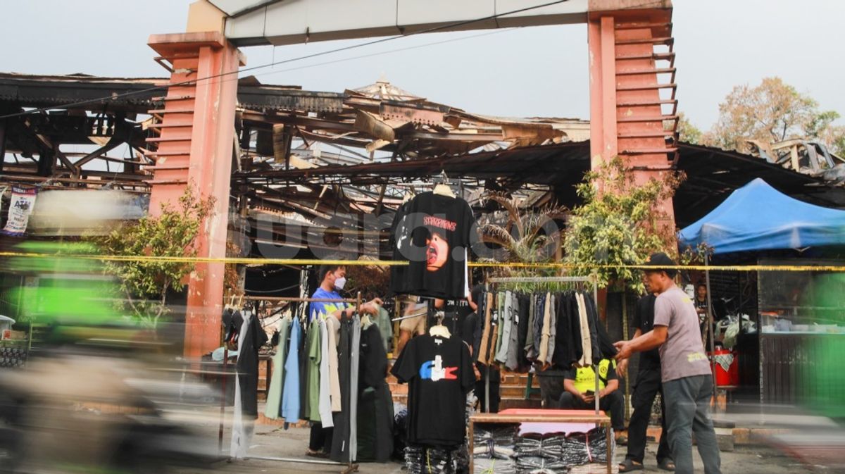 Pedagang Pasar Taman Puring Menunggu Realisasi Janji Revitalisasi Pasca Kebakaran
