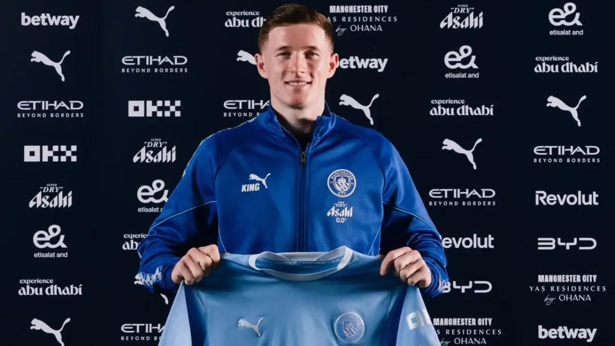 Elliot Anderson Resmi Bergabung dengan Manchester City dengan Transfer Rp2,7 Triliun