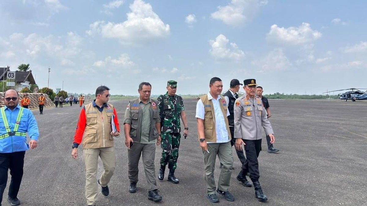 Kapolda Jambi Pantau Pemadaman Karhutla di Muaro Jambi