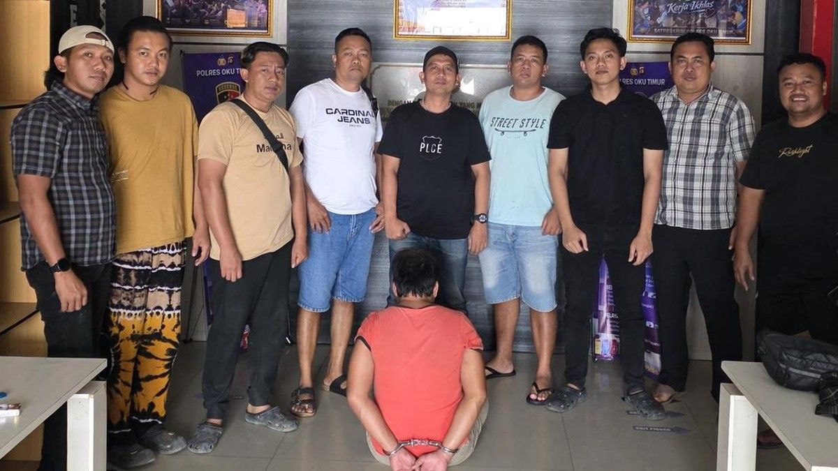 Kapolres OKU Timur Tangkap Buron Kasus Pembunuhan 2022 di Ogan Ilir