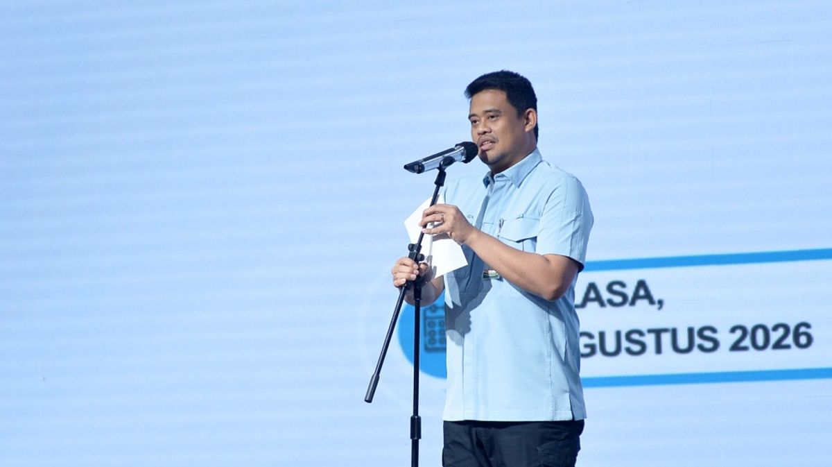 Bobby Nasution Lantik Pengurus DHD 45 Sumut Periode 2026-2031 di Medan