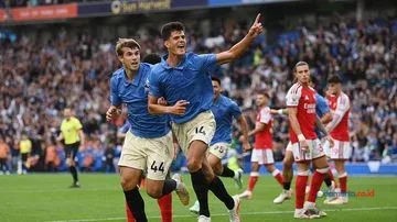 Arsenal Tumbang di Tangan Brighton, Rentetan Kemenangan Terhenti