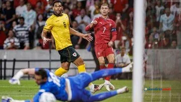 Portugal Tekuk Wales 1-0, Gol Cristiano Ronaldo Dianulir
