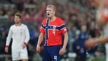 Norwegia vs Denmark: Brace Haaland Bawa Kemenangan 3-2
