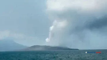 BMKG Luruskan Tangkapan Layar Viral Anak Krakatau