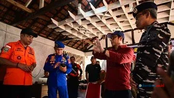 Komdigi Lacak Sinyal HP Cari 8 Orang Hilang di Selat Sunda