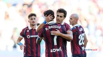 Levante Siap Kejutkan Barcelona yang Sedang On Fire