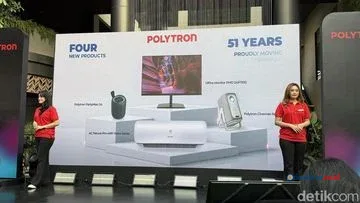 Polytron Rilis AC Pintar Kendali Suara di Ultah ke-51