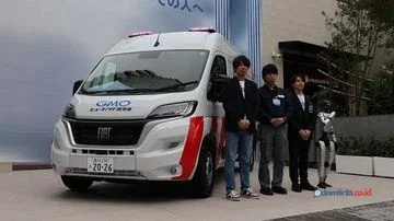 Ambulans Khusus Robot Humanoid: Inovasi Jepang untuk Perawatan Cepat