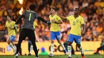 Rayan Selamatkan Brasil dari Kekalahan Kontra Australia