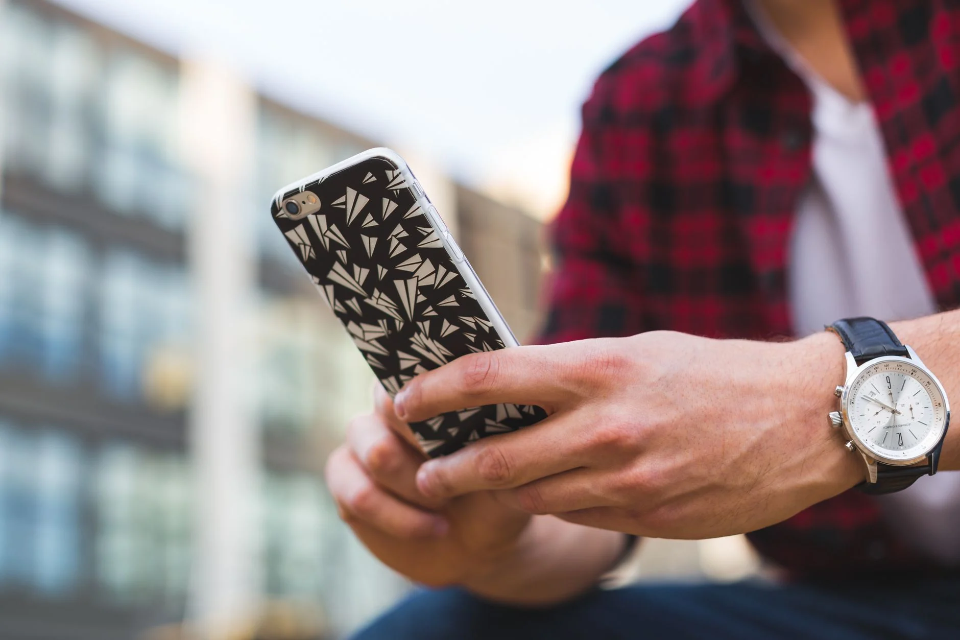 smartphone design titanium casing