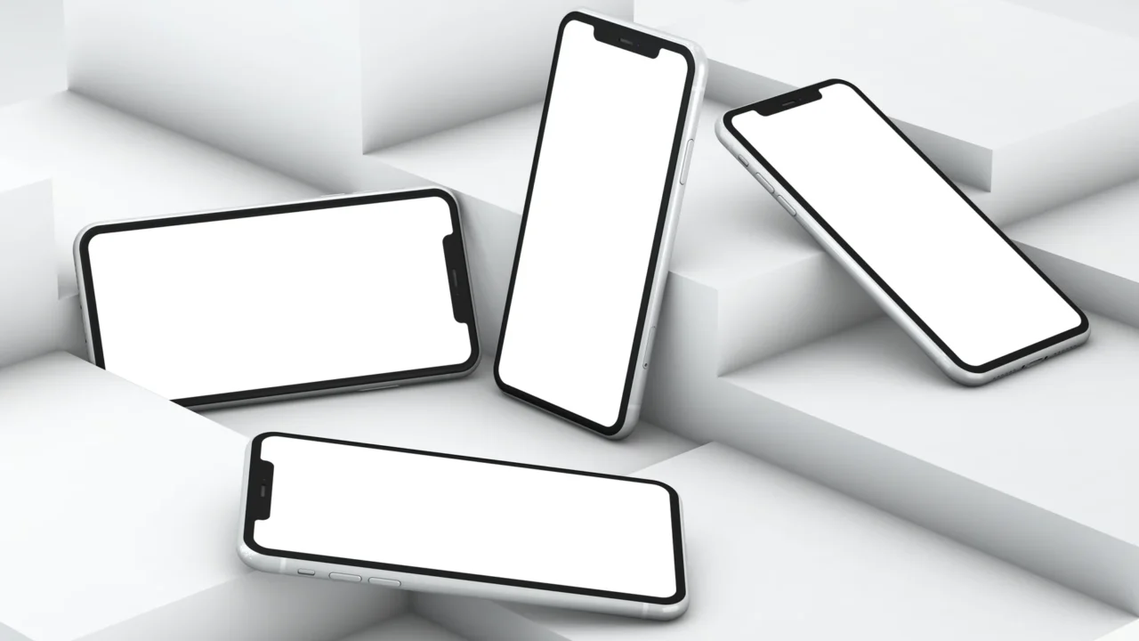 smartphone screen modern phone