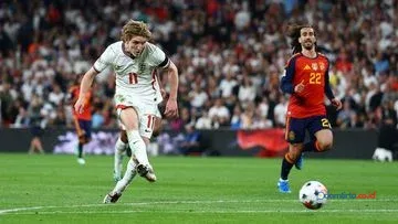 Optimisme Gordon: Inggris Setara Spanyol Meski Kalah 2-3