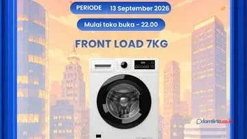Promo Mesin Cuci Front Load 7Kg di Transmart Full Day Sale