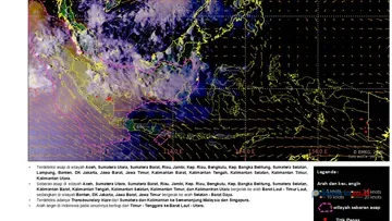 BMKG Deteksi Asap Karhutla Kalimantan di Atmosfer Jakarta