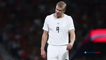 Haaland Kelelahan, Ini Alasan Pelatih Norwegia Menariknya