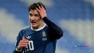 Cedera Bela Yunani, Christos Tzolis Kembali ke Arsenal