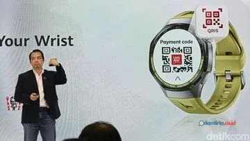 Huawei Watch GT 7: Bayar QRIS LinkAja Tanpa HP