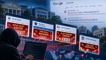 9 Situs Institusi di 8 Provinsi Disusupi Judi Online