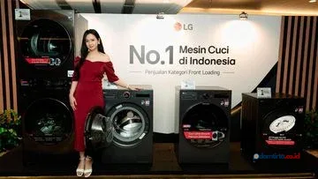 LG Luncurkan Mesin Cuci AI Canggih di Indonesia, Kapasitas 25 Kg