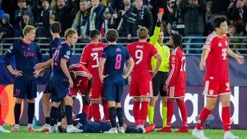 Michael Olise Terima Kartu Merah Konyol di Liga Champions