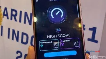 Kecepatan 5G XL Axiata di Jogja-Solo Tembus 500 Mbps