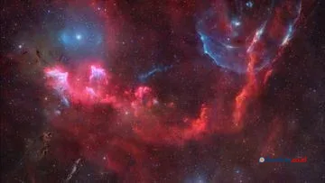 Foto 100 Jam Ungkap Tiga ‘Hantu’ Biru di Cassiopeia